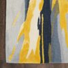 Nourison alfombra Prismatic PRS24 GRYGD GREY GOLD 8X10 099446889522 CR
