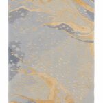 Alfombra Nourison Prismatic PRS28 Grey / Gold