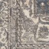 Nourison alfombra Quarry QUA07 GRYIV GREY IVORY 5x7 099446746306 swatch