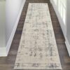 Nourison alfombra Rustic Textures RUS06 IVBLU IVORY BLUE 2x8 099446476296 interior
