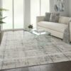 Nourison alfombra Rustic Textures RUS06 IVBLU IVORY BLUE 8x11 099446476388 interior 3