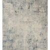 Nourison alfombra Rustic Textures RUS07 IVGRB IVORY GREY BLUE 8x11 099446496300