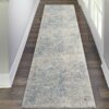 Nourison alfombra Rustic Textures RUS09 IVLTB IVORY LIGHT BLUE 2x8 099446496409 interior
