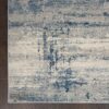 Nourison alfombra Rustic Textures RUS10 IVBLU IVORY BLUE 5X7 099446496096 CR C