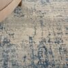 Nourison alfombra Rustic Textures RUS10 IVBLU IVORY BLUE 5X7 099446496096 interior 2 C