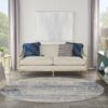 Nourison alfombra Rustic Textures RUS10 IVBLU IVORY BLUE 8XRND 099446836045 interior 3