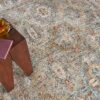 Nourison alfombra Sahar SHR01 BLUE 5x8 099446024930 interior 2