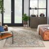 Nourison alfombra Sahar SHR01 BLUE 5x8 099446024930 interior 3