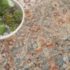Nourison alfombra Sahar SHR03 BLUE 5x8 099446025234 interior 2