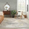 Nourison alfombra Silk Shadows SHA20 SILVR SILVER 8X10 099446020567 interior 3