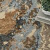 Nourison alfombra Silk Shadows SHA23 BGEBL BEIGE BLUE 8x10 099446929365 interior 2