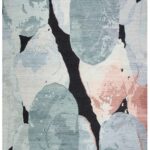Alfombra Nourison Silk Shadows SHA25 Blue / Pink