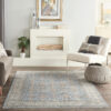 Nourison alfombra Starry Nights STN08 LTBLU LIGHT BLUE 5x7 099446792655 interior 3