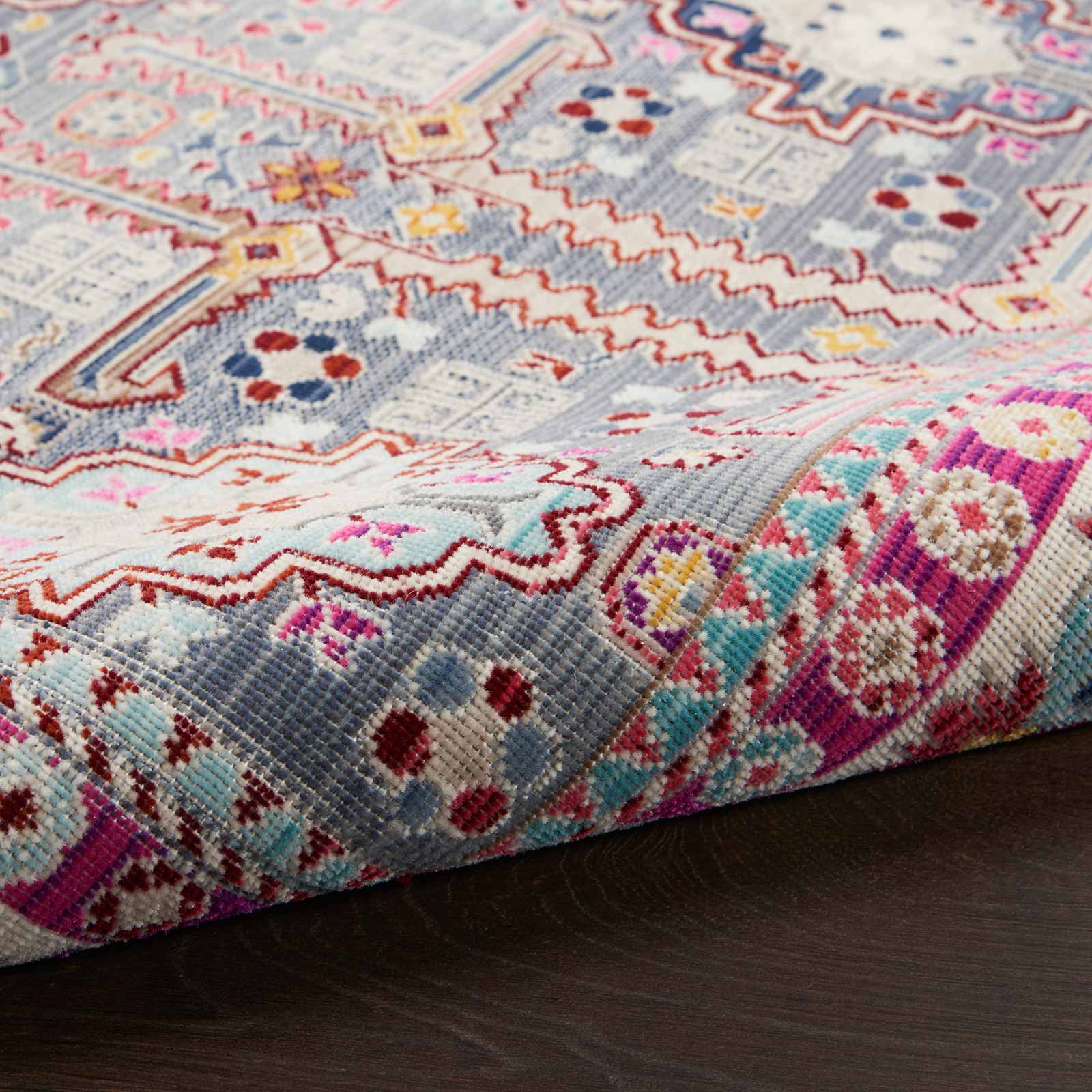 Nourison alfombra Vintage Kashan VKA05 GYMTC GREY MULTICOLOR 5X8 099446811837 TX01