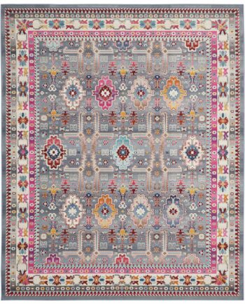 Nourison alfombra Vintage Kashan VKA05 GYMTC GREY MULTICOLOR 8x10 099446811851