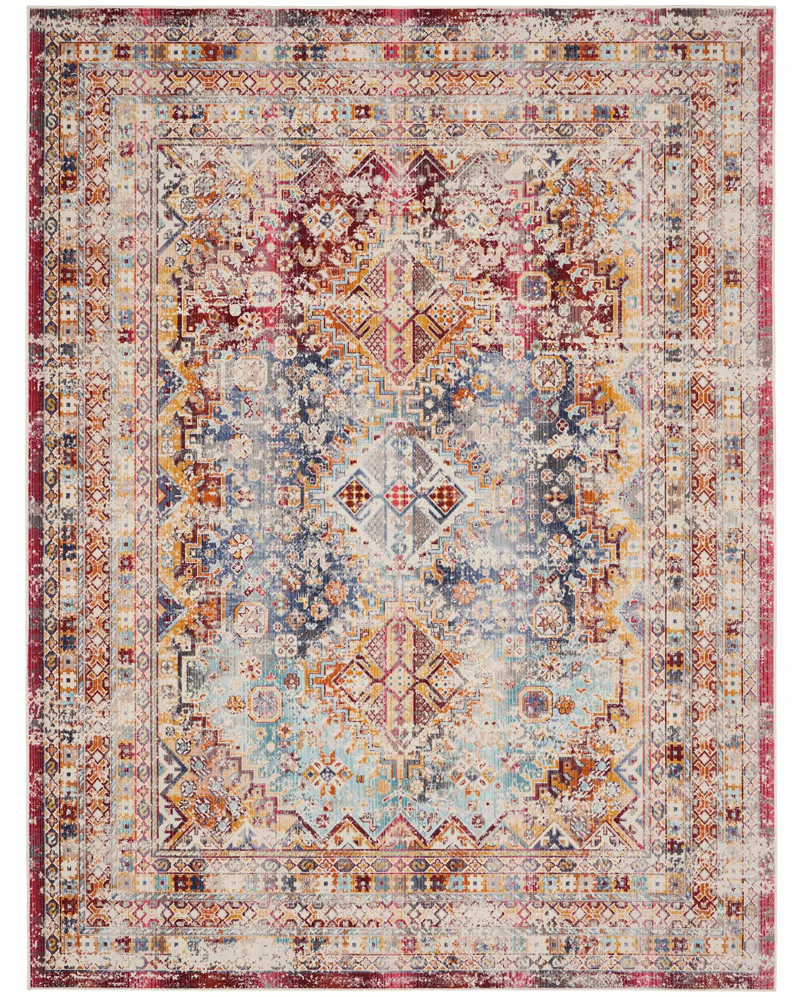 Nourison alfombra Vintage Kashan VKA09 MULTI MULTICOLOR 8X10 099446852489