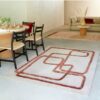 Asiatic alfombra 96 Infinity Copper interior square