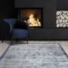 Asiatic alfombra Blade Border Airforce 06 Navy interior