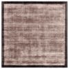 Asiatic alfombra Blade Charcoal Moleskin Square square