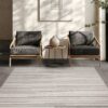 Asiatic alfombra Camber Sripe Grey interior new 1