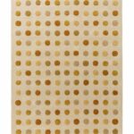 Alfombra Asiatic Dotty Gold