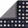 Asiatic alfombra Dotty Navy 3