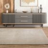 Asiatic alfombra Kuza Stripe Beige interior square