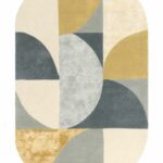 Alfombra Asiatic Matrix 76 Oval Sunset