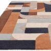 Asiatic alfombra Matrix 88 Klotski Terracotta 1
