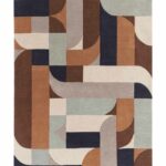 Alfombra Asiatic Matrix 88 Klotski Terracotta