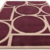 Asiatic alfombra Metro Plum 1