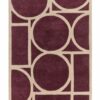 Asiatic alfombra Metro Plum