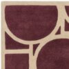 Asiatic alfombra Metro Plum 2