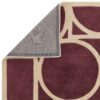 Asiatic alfombra Metro Plum 3