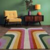 Asiatic alfombra Romy 01 Retro Pink interior square