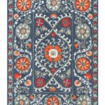 Alfombra Louis De Poortere, Antiquarian Nordic 9730, Suzani design