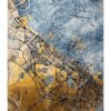 Louis De Poortere alfombra Cities Dubai 9698 Gold Sea
