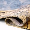 Louis De Poortere alfombra Cities Dubai 9698 Gold Sea fold
