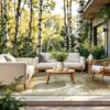 Louis De Poortere alfombra Mad Men Virgin Land 9654 Mercury outdoor