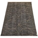 Rivièra Maison Graphic Print Alfombra Grey 300 x 200 cm