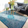 Louis De Poortere 8255 Fading World Medallion Grey Turquoise interior 5 2025