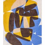 Alfombra Louis De Poortere, Gallery Sunny Blue 2085, Stones design