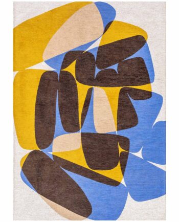 Louis De Poortere alfombra Gallery 2085 Stones Sunny Blue