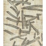 Alfombra Louis De Poortere, Meditation Slate 2067, Kanji design