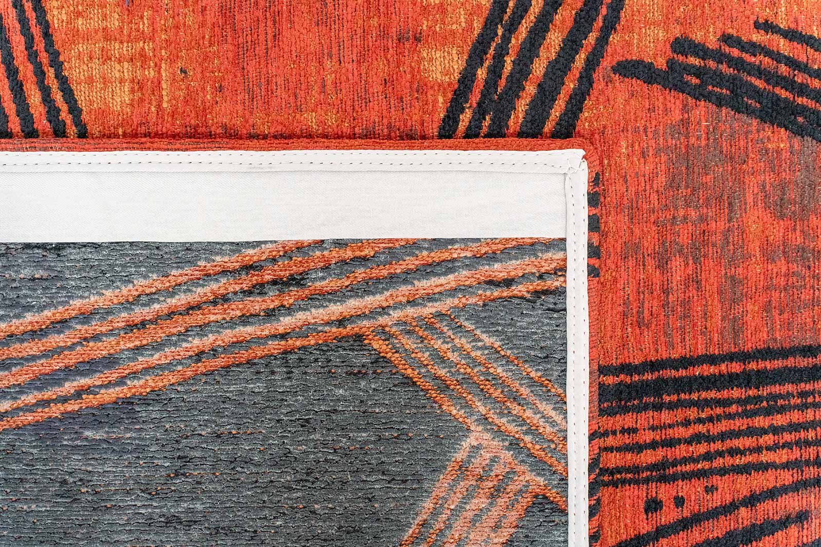 Louis De Poortere alfombra Meditation 2069 Kanji Ginger Chocolate back