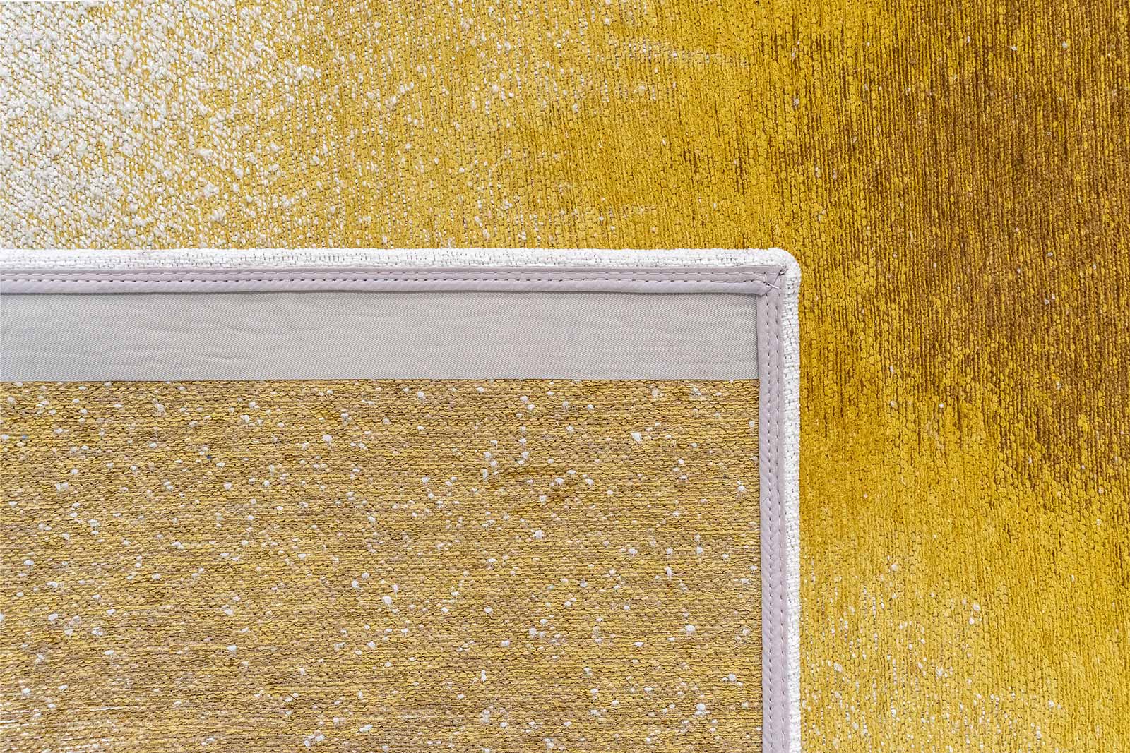 Louis De Poortere alfombra Meditation 2100 Drop Gold Moss back