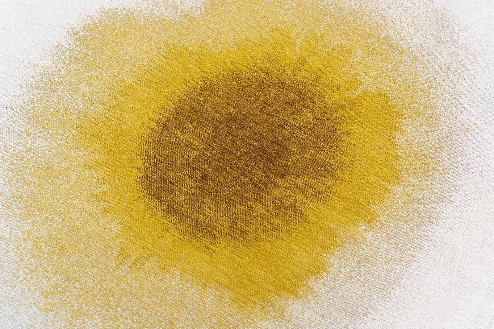 Louis De Poortere alfombra Meditation 2100 Drop Gold Moss zoom 2
